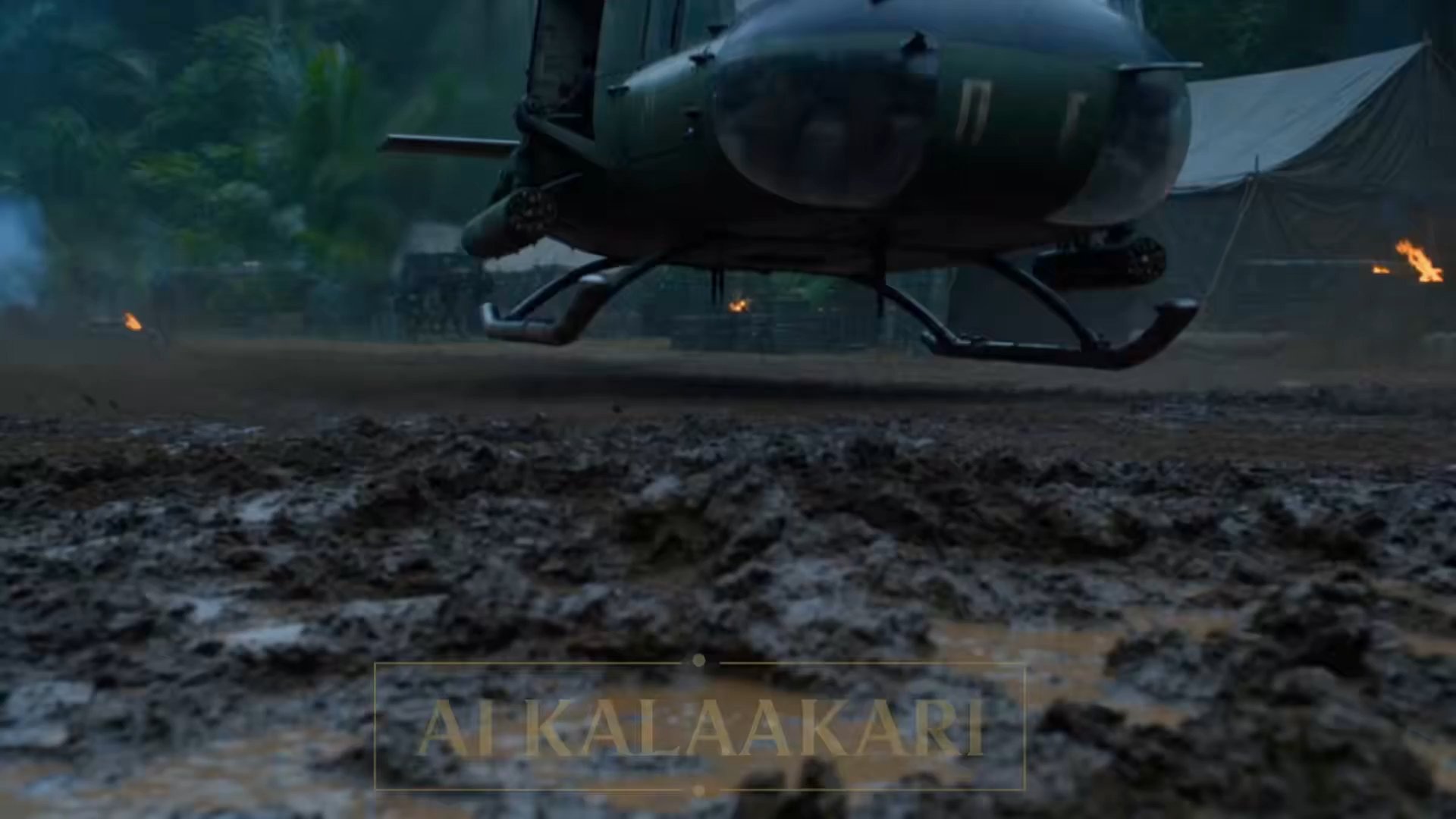 Alien Showdown in the Jungle
