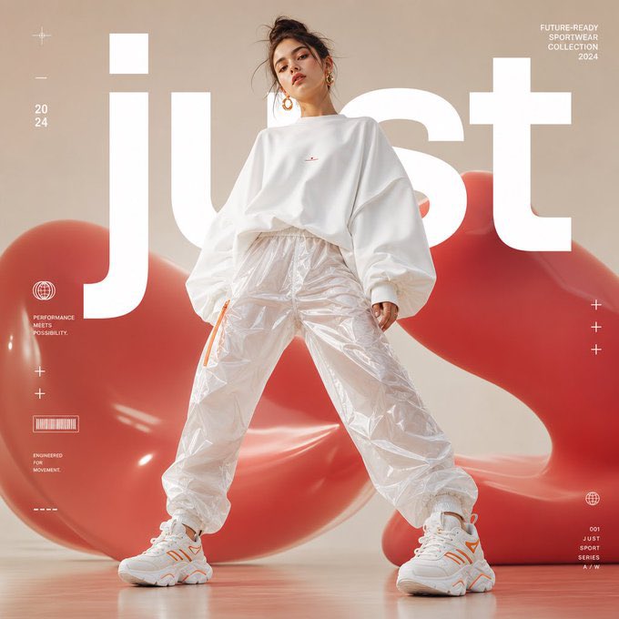 Futuristic Fashion Editorial Poster Design
