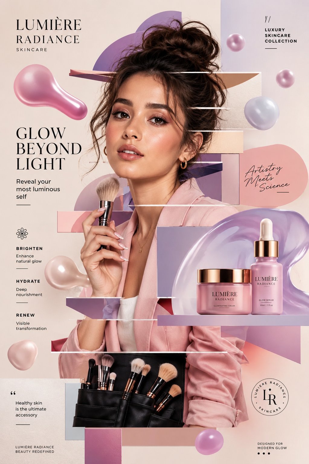Chic Magazine Cover Design Prompt