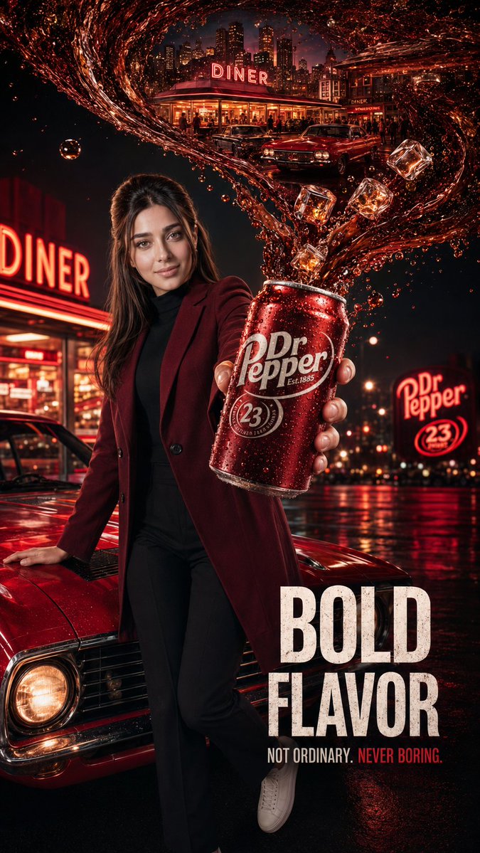 Cinematic Beverage Advertisement Prompt