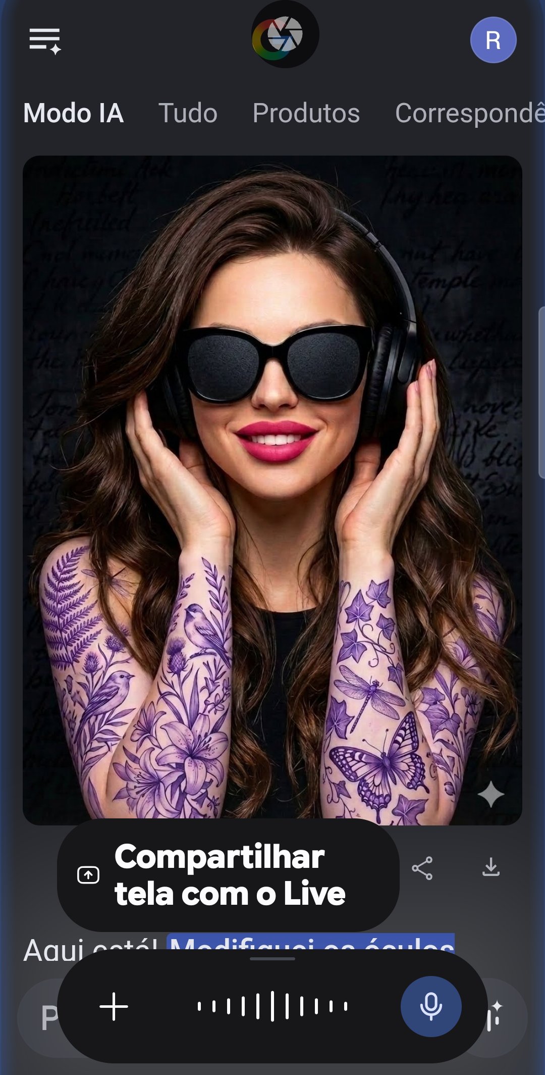 Joyful Portrait with Unique Tattoos Prompt 1 of 2