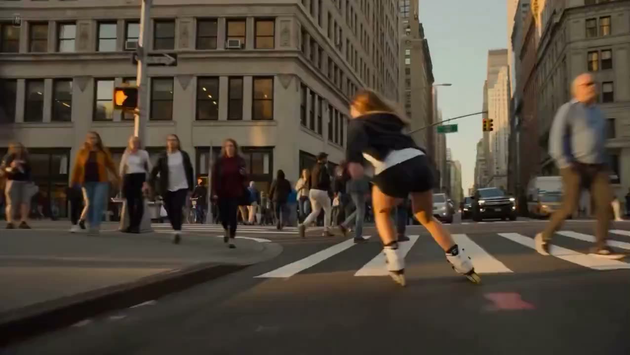 Cinematic Roller Skating Adventure
