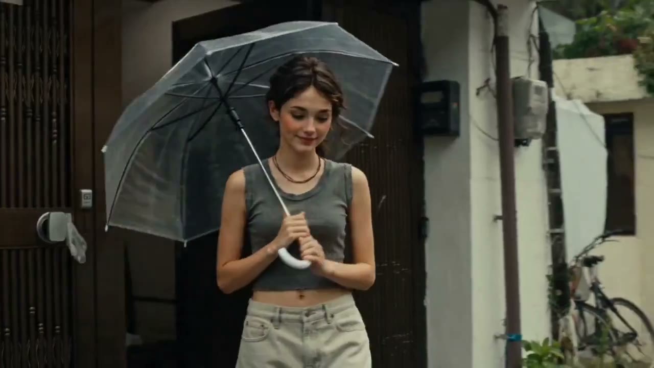 Rainy Day Moments: A Korean Woman's Journey