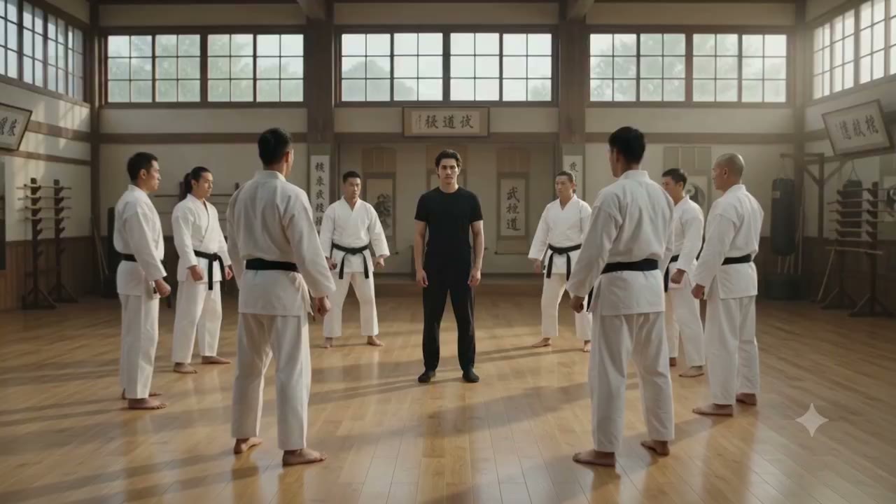 Cinematic Martial Arts Mastery in 10 Seconds