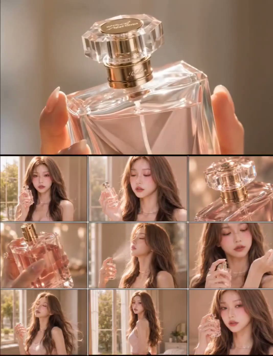 Cinematic Luxury Perfume Commercial Creation