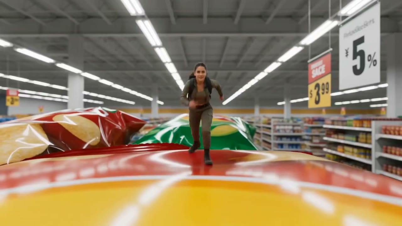 Epic Miniature Adventure in a Convenience Store