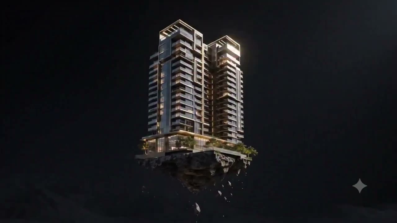 Futuristic Luxury Skyscraper Visualization
