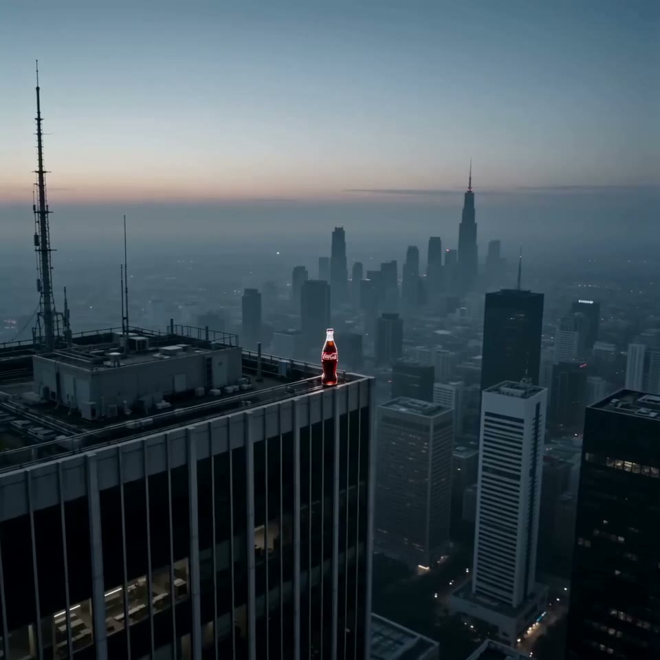 Cinematic Coca-Cola Commercial Creation