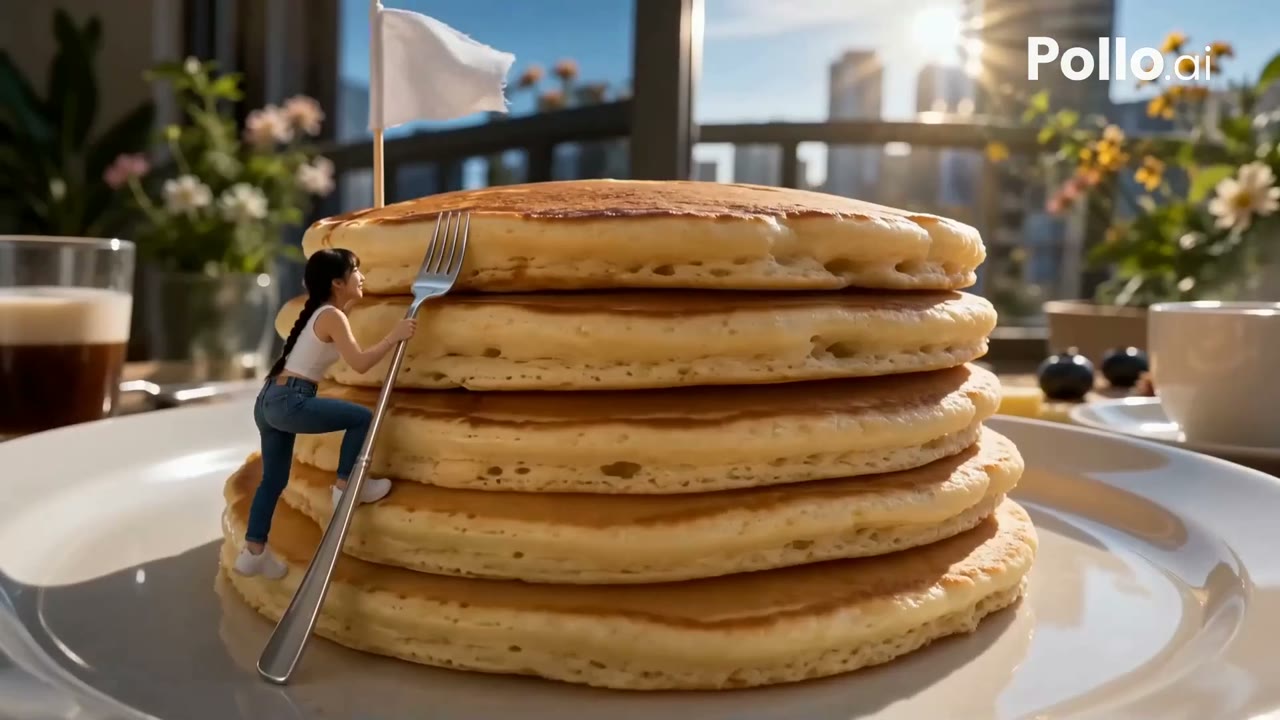 Miniature Breakfast Adventure Comedy Prompt