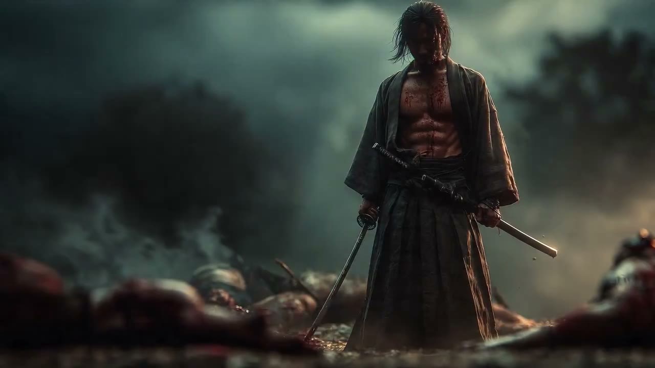 Emotional Samurai Battle Reflection Prompt