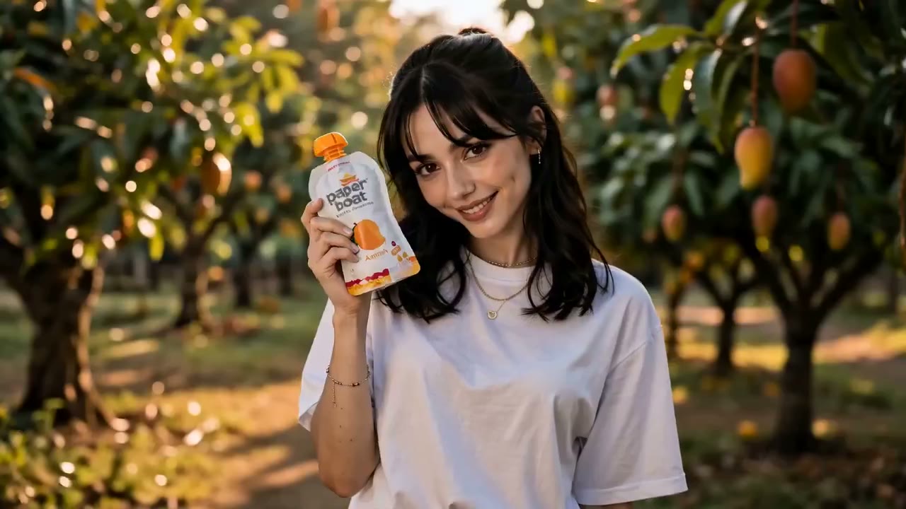 Nostalgic Indian Summer Beverage Commercial Prompt