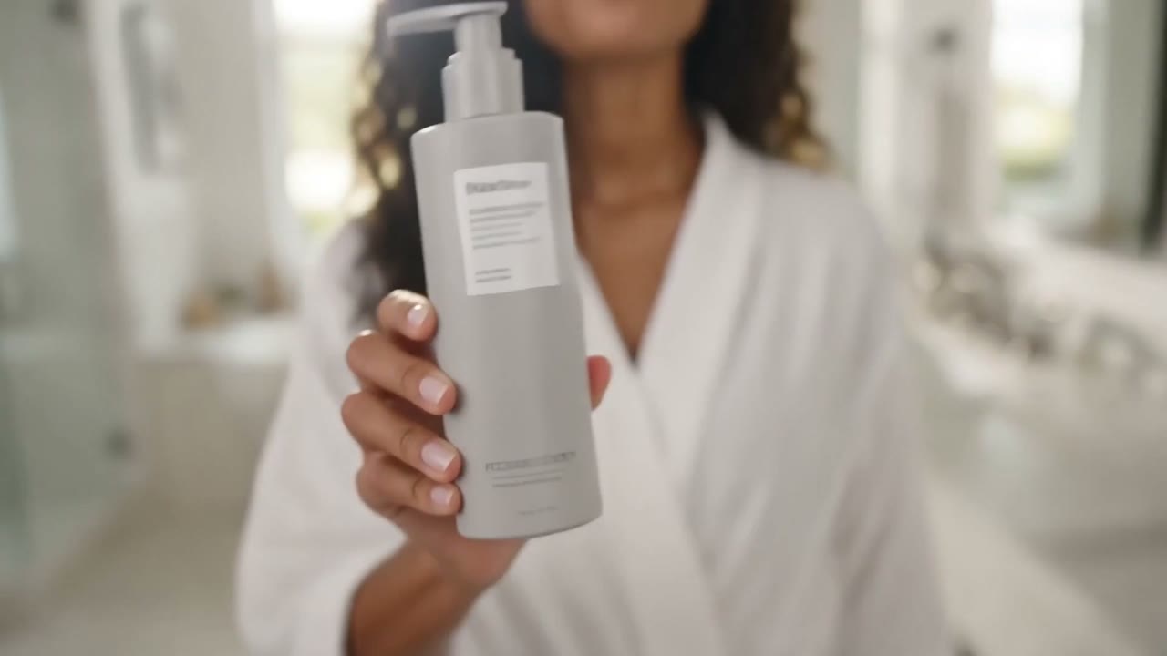 Authentic UGC Shampoo Advertisement Prompt