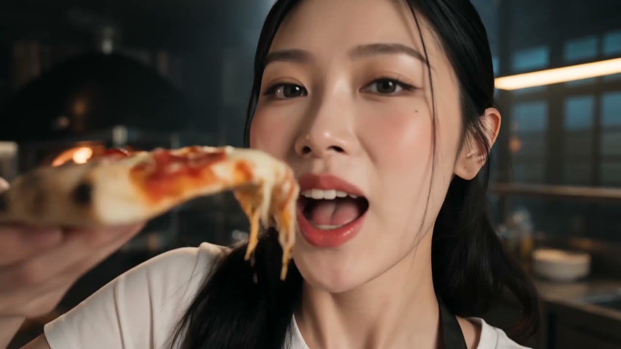 Cinematic Pizza Making Sequence Prompt