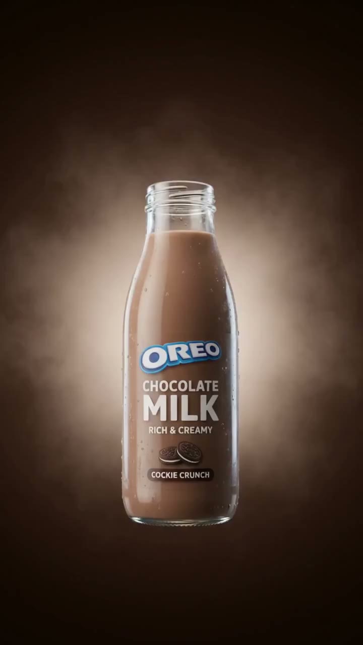 Cinematic OREO Cookie Commercial Prompt