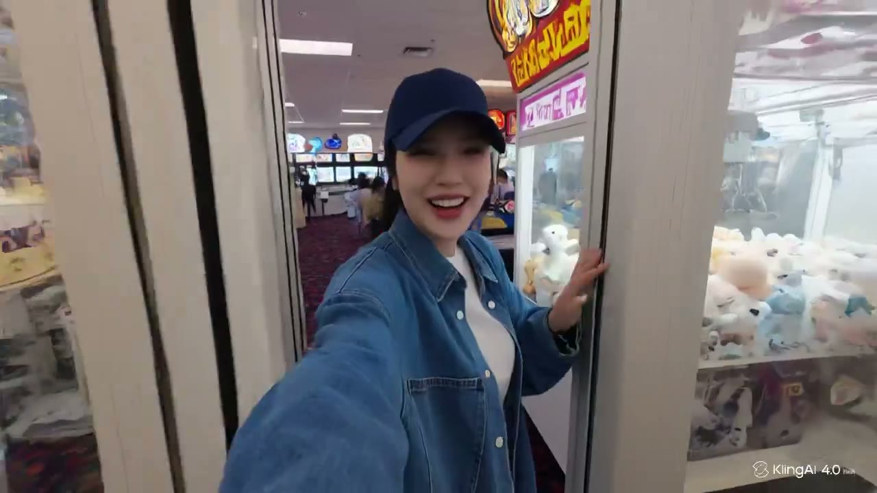 Casual Arcade Vlog Experience Prompt