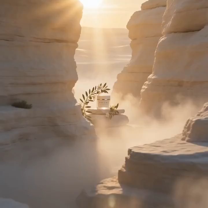 Luxury Skincare Commercial in Stunning 3D