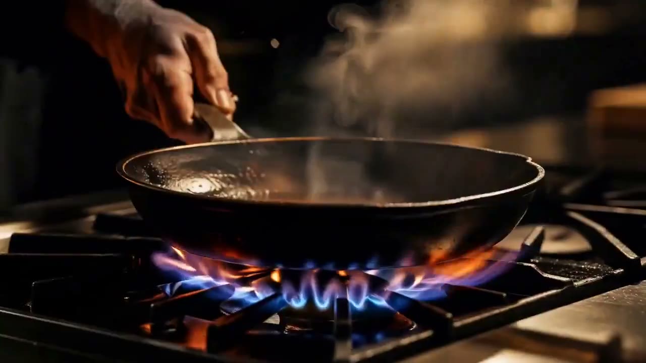 Cinematic Cooking: The Flame Chef Experience