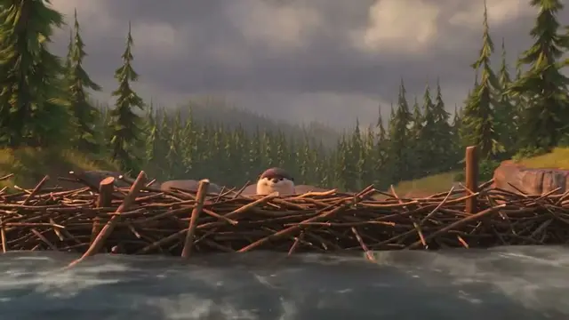 Cinematic Baby Otter Adventure Prompt