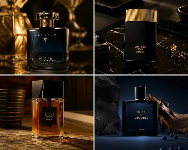 Cinematic Luxury Perfume Photography