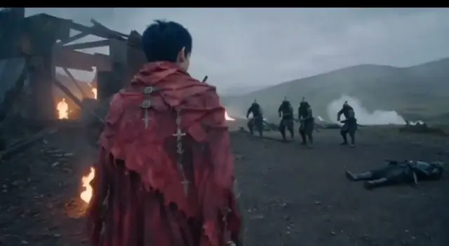Epic Japanese Action Blockbuster Scene Prompt