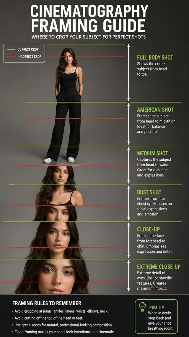 Cinematic Image Framing Guide for Professionals
