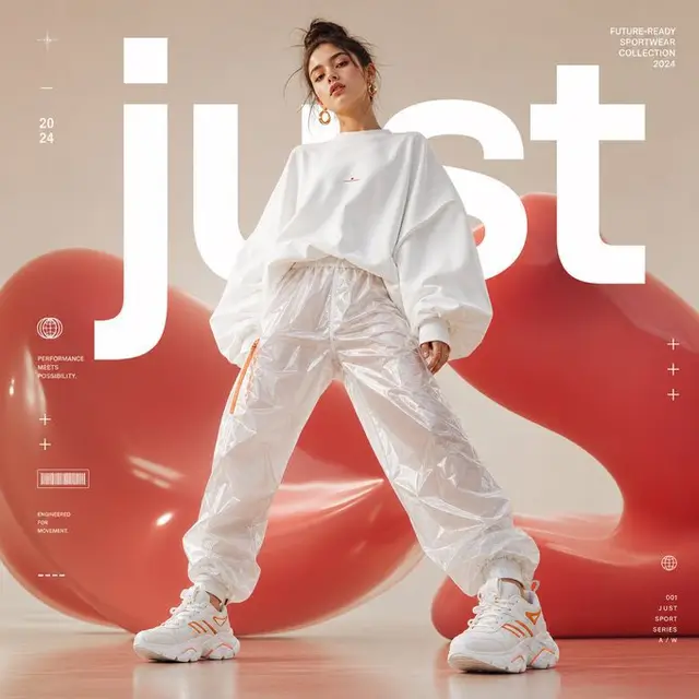Futuristic Fashion Editorial Poster Design