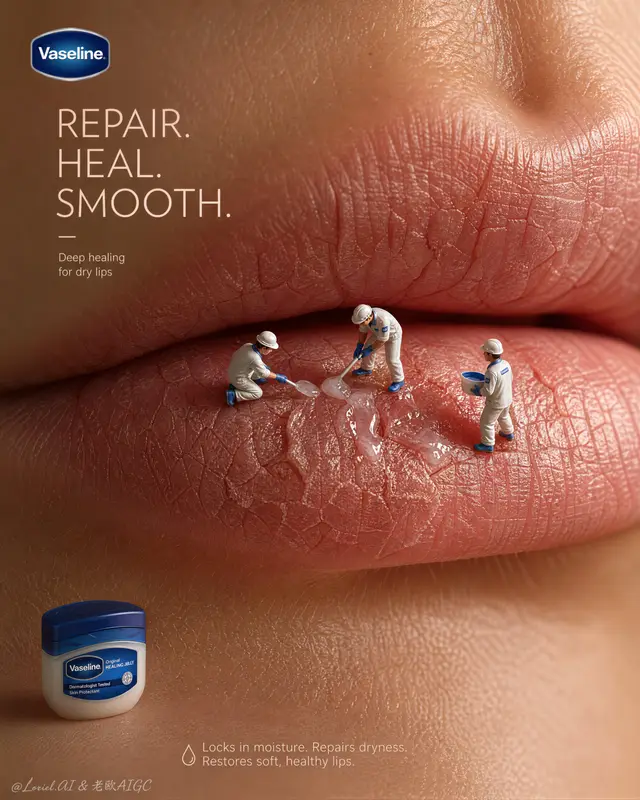Elegant Skincare Repair Scene Prompt