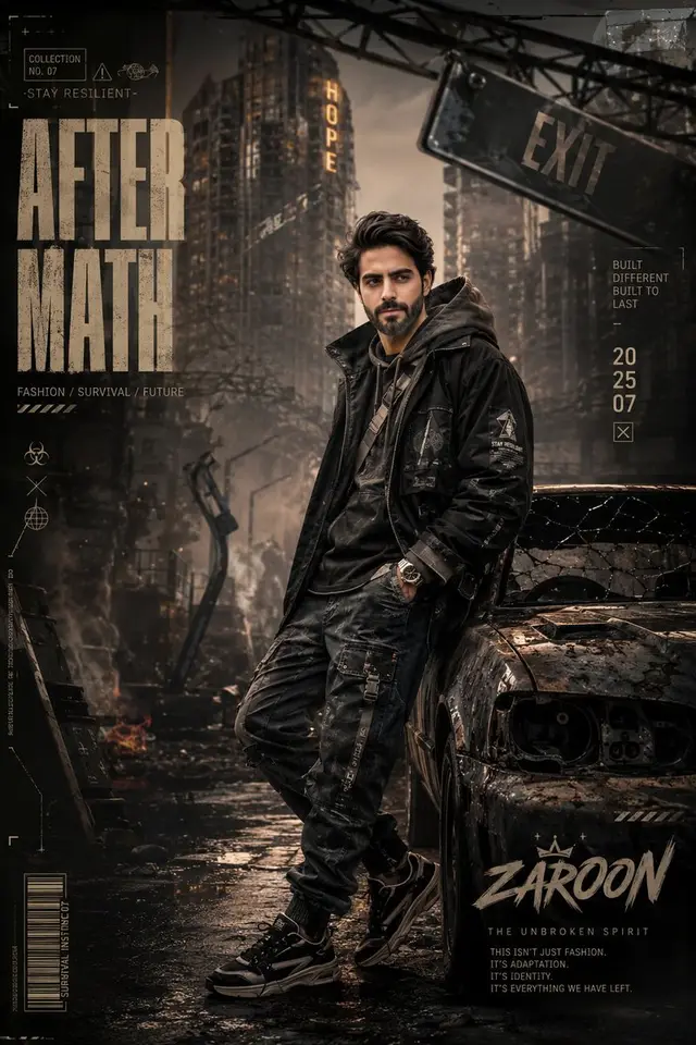 Post-Apocalyptic Fashion: A Dystopian Editorial Vision