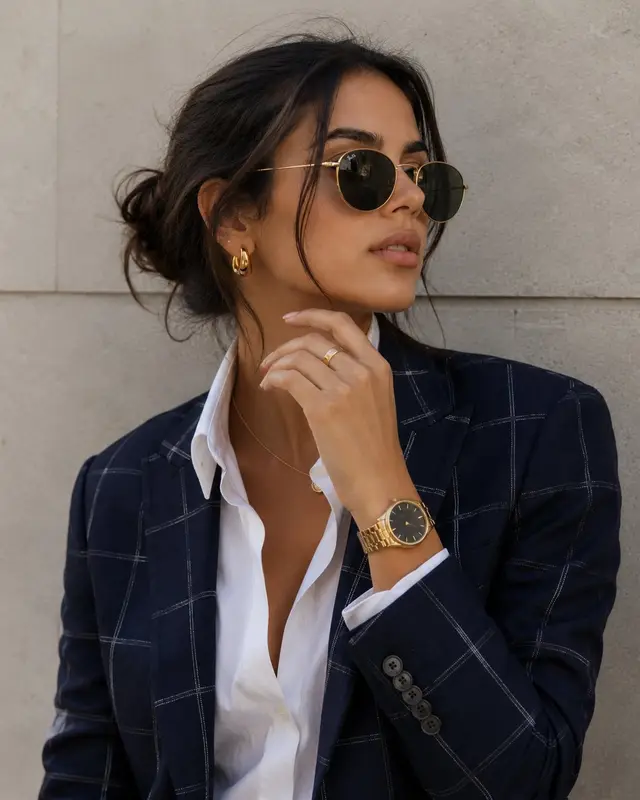 Chic Portrait of a Stylish Woman