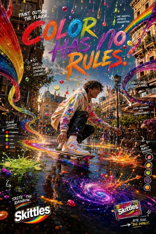 Skittles Flavor Storm: A Colorful Campaign Adventure