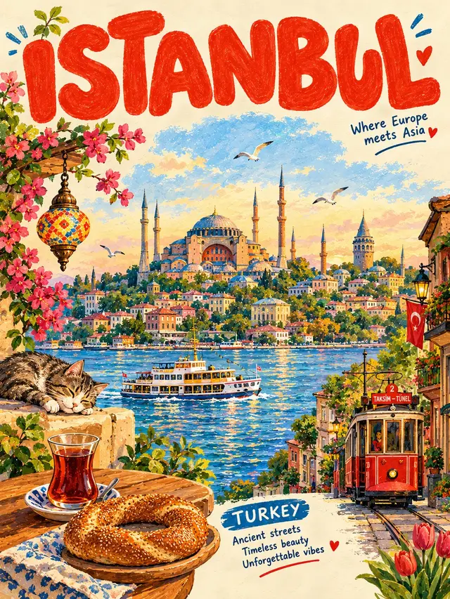 Playful Illustrated Poster Art Prompt (3 of 4)