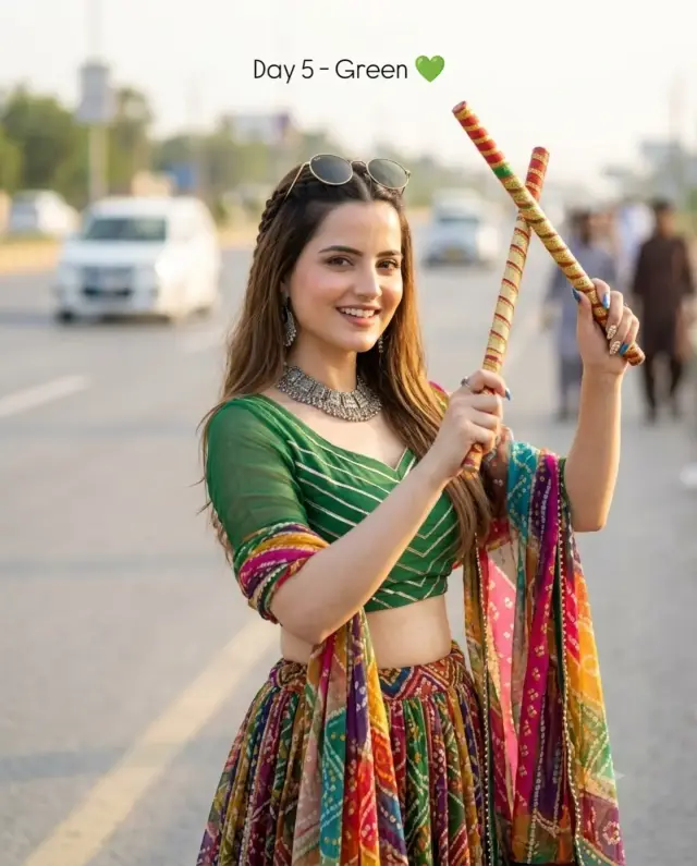 Vibrant Night Garba Portrait Prompt (6 of 9)