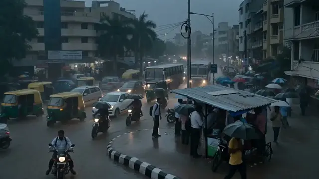 Intense Mumbai Rain Action Sequence Prompt