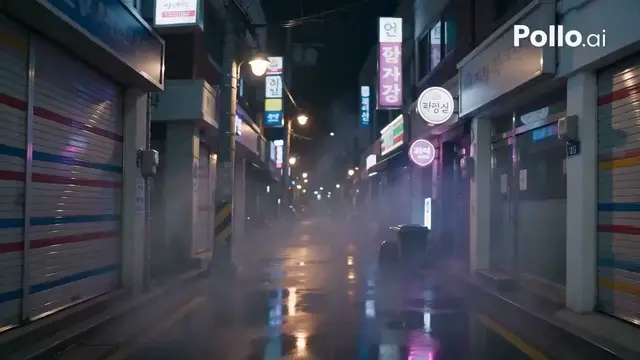 Cinematic K-Pop Night in Seoul