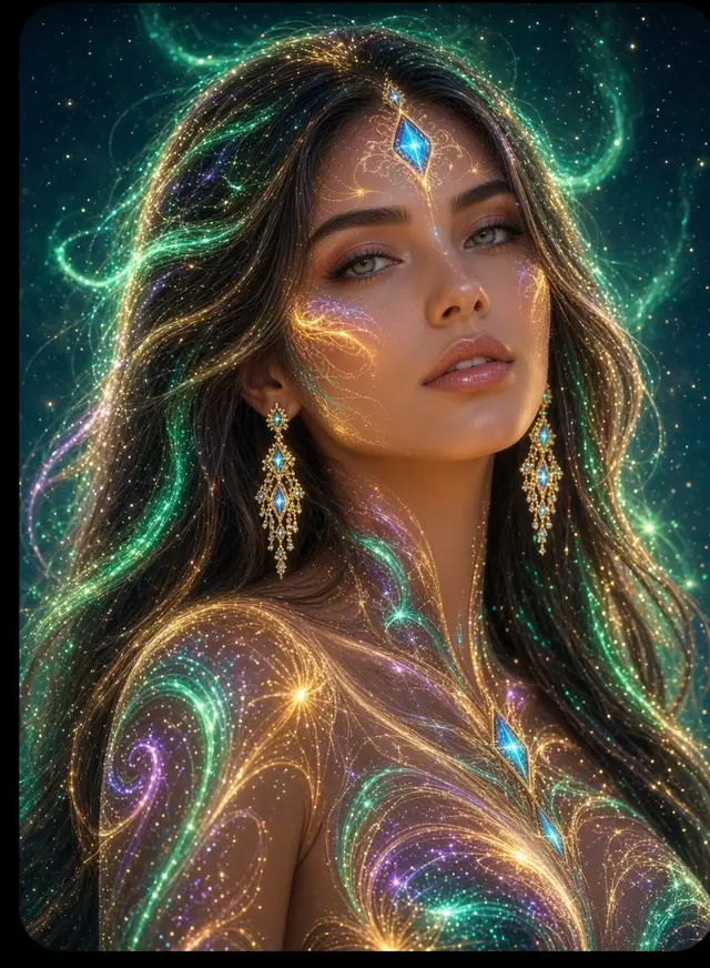 Ethereal Celestial Fantasy Portrait Prompt