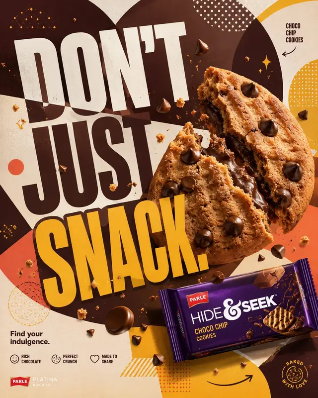 Bold Youth Culture Campaign for Parle Hide & Seek
