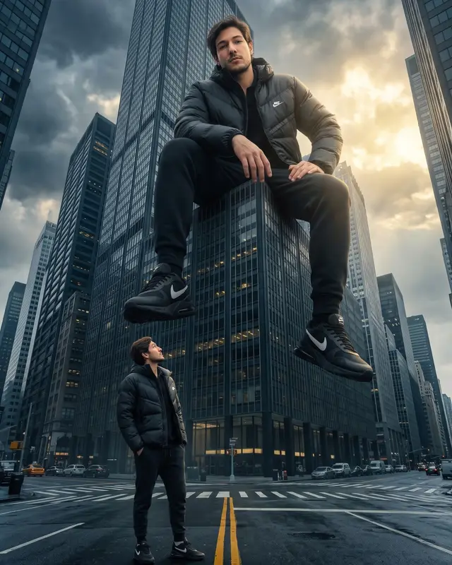 Surreal Nike Streetwear Fashion Prompt (2 of 6)