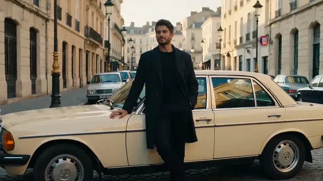 Cinematic 1980s Fashion Road-Trip Video Prompt