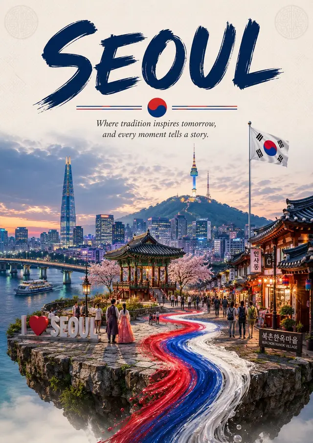 Create Stunning Travel Posters for Any Country