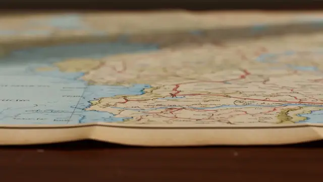 Transforming Antique Map into Miniature World Prompt