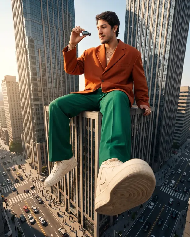 Surreal Urban Fashion Giant Prompt (2 of 7)
