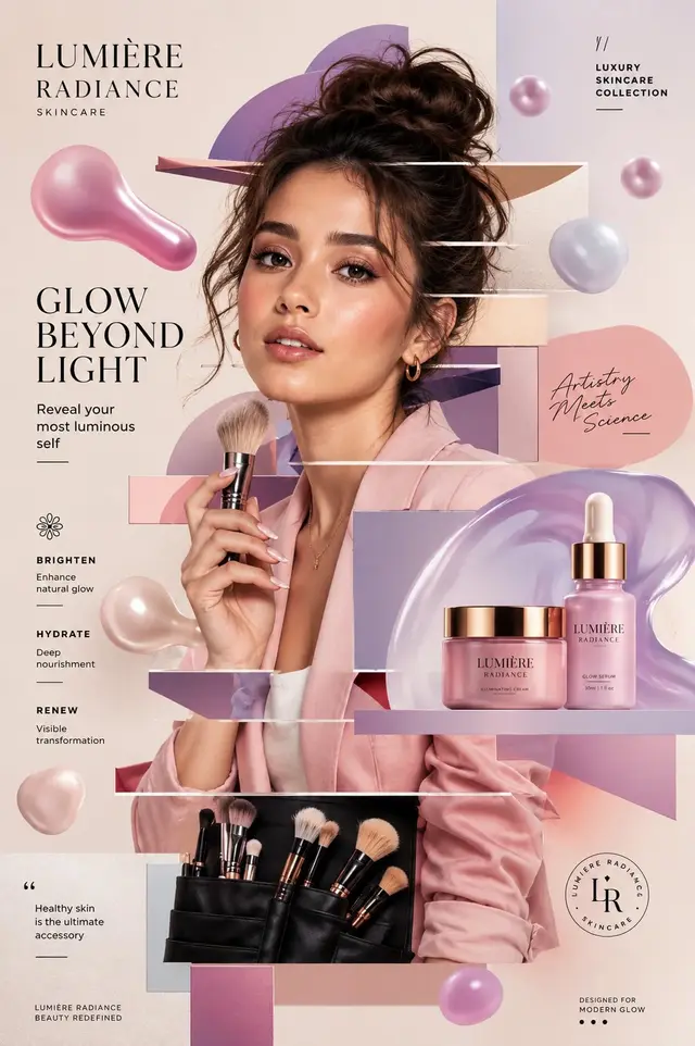 Chic Magazine Cover Design Prompt