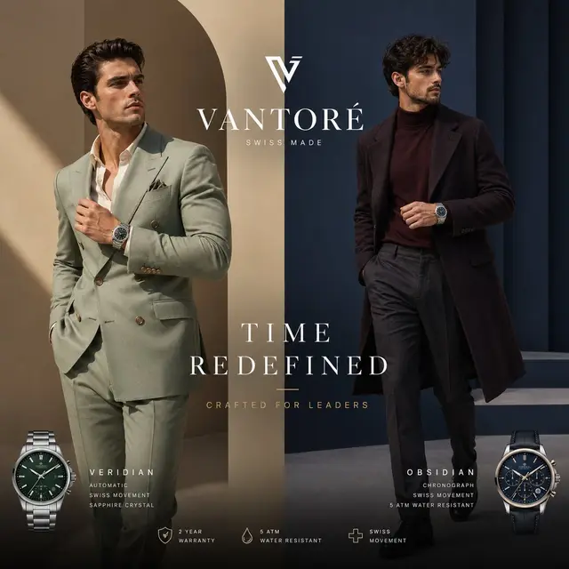 Luxurious Watch Campaign Design Prompt