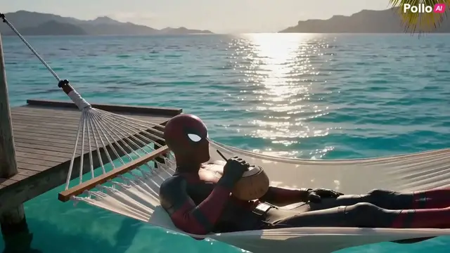 Cinematic Travel with a Superhero Prompt