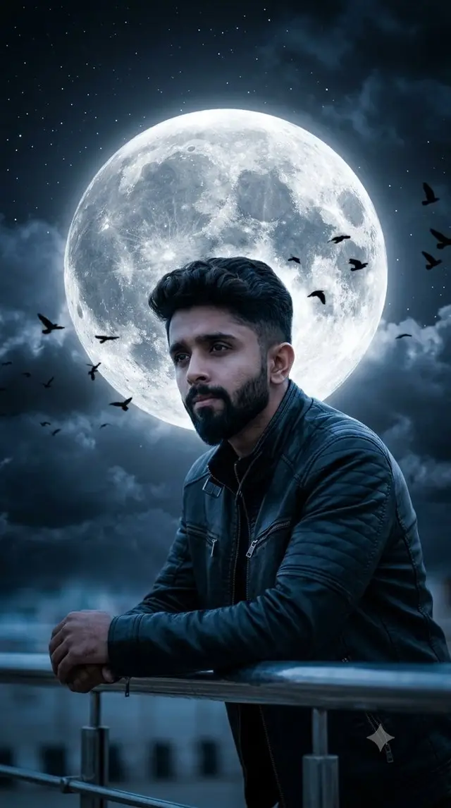 Cinematic Night Portrait Creation