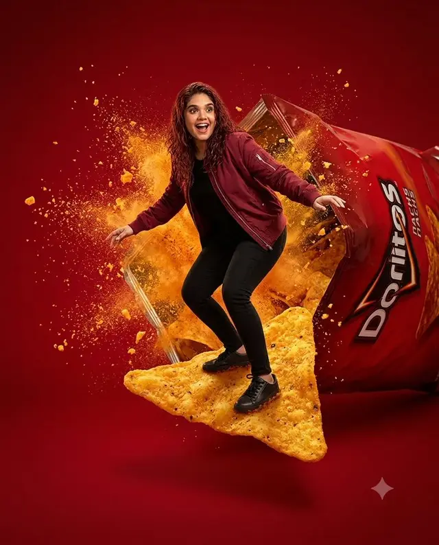 Hyper-Realistic Surreal Snack Advertising Prompt