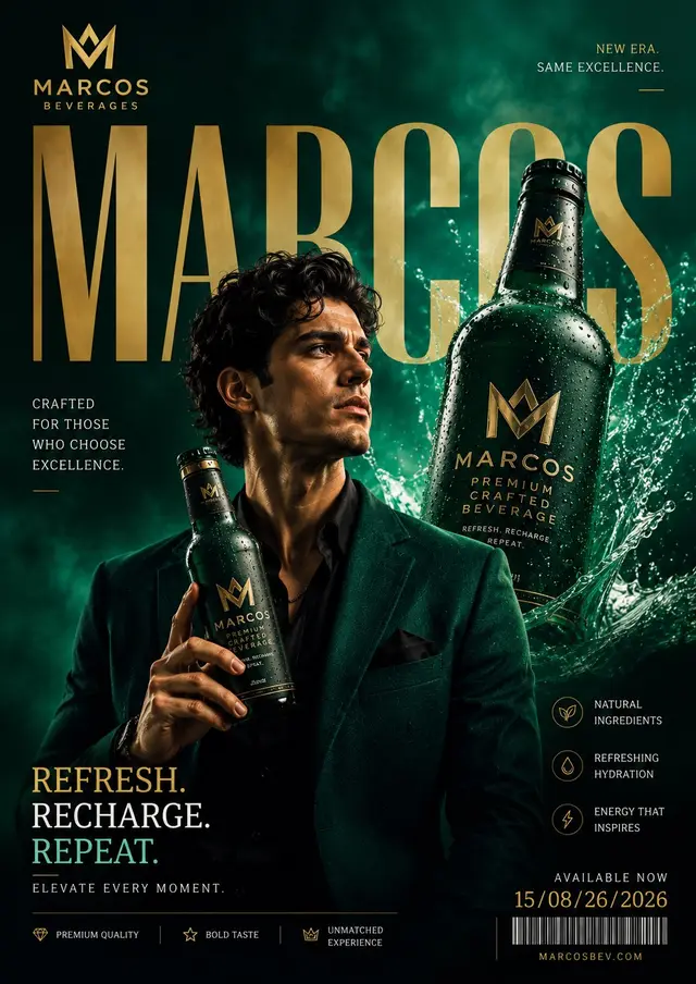 Luxury Advertising Poster Creation Prompt